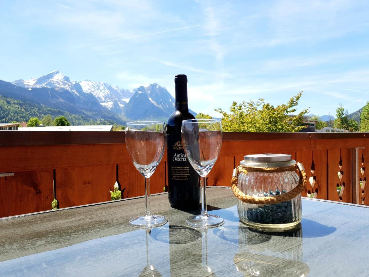 Ferienwohnung Wetterstein Garmisch-Partenkirchen Dış mekan fotoğraf